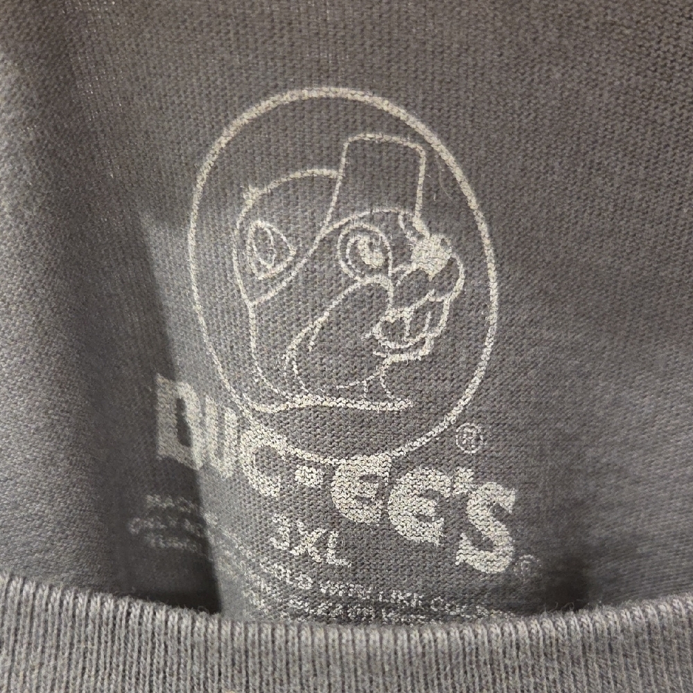 Mens 3XL Gray Buc-ee's Long Sleeve Tshirt With Beaver Logo - Picture 3 of 4